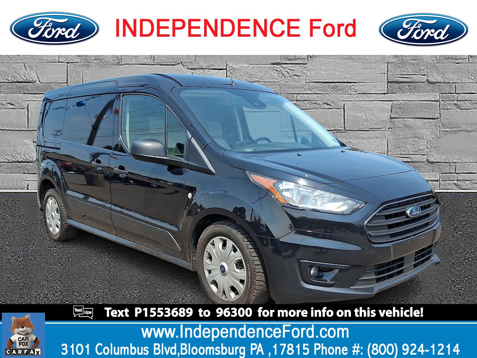 Certified 2023 Ford Transit Connect XLT