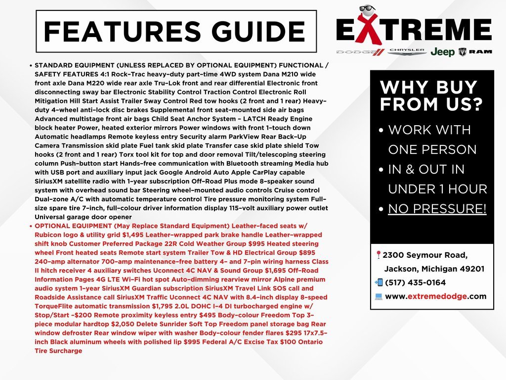 Used 2021 Jeep Wrangler Unlimited Rubicon w/ Uconnect 4C Nav & Sound Group image 2