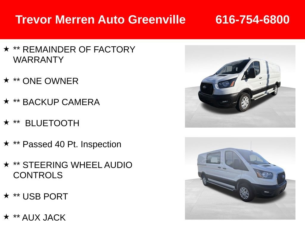 Used 2024 Ford Transit 250 Low Roof w/ Exterior Upgrade Package image 8