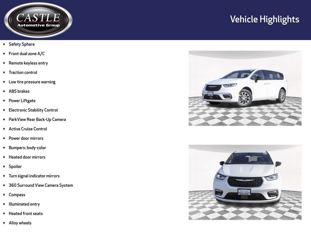 New 2026 Chrysler Pacifica Select AWD/4WD image 3