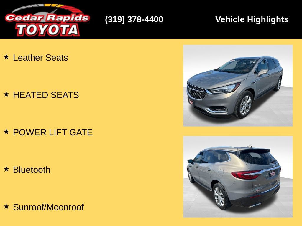 Used 2018 Buick Enclave Avenir w/ Trailering Package AWD/4WD image 14
