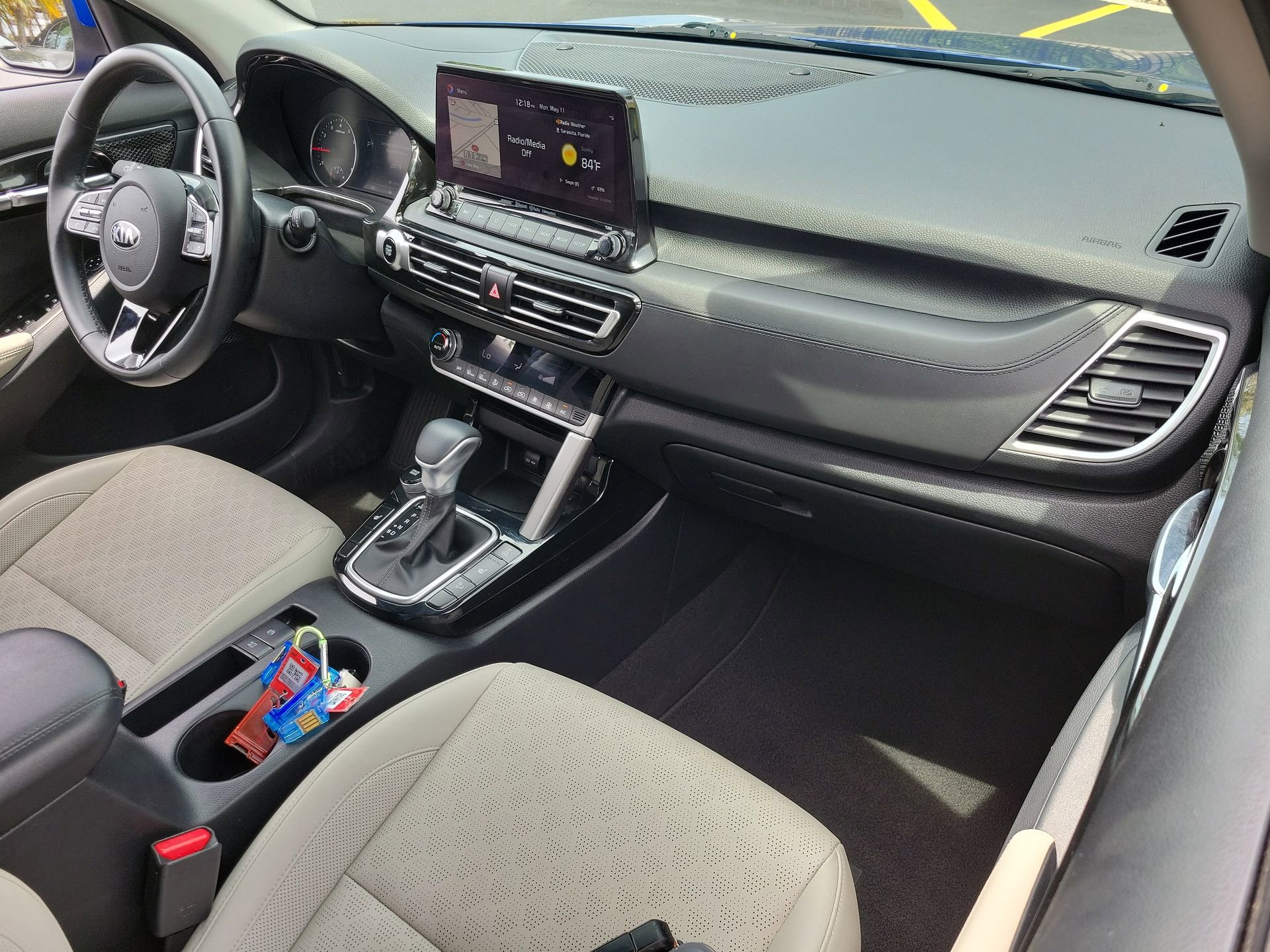 Used 2021 Kia Seltos SX w/ SX Sunroof Package AWD/4WD image 13