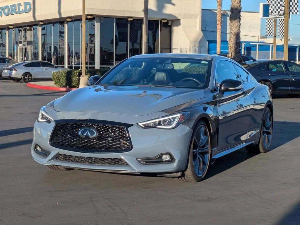 Used 2022 INFINITI Q60 Red Sport 400 w/ Proactive Package image 3