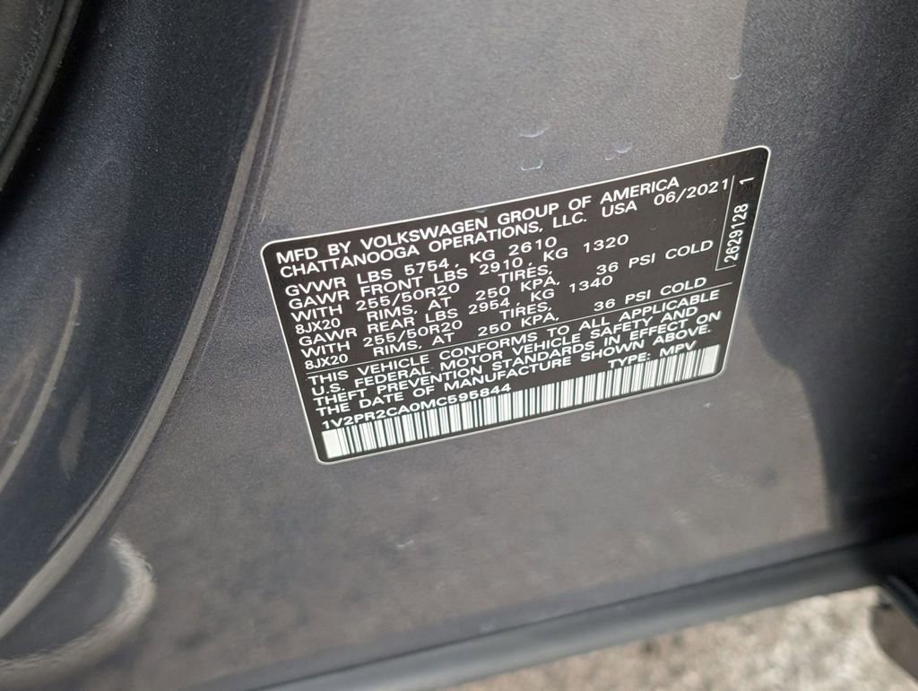 Used 2021 Volkswagen Atlas SE image 51