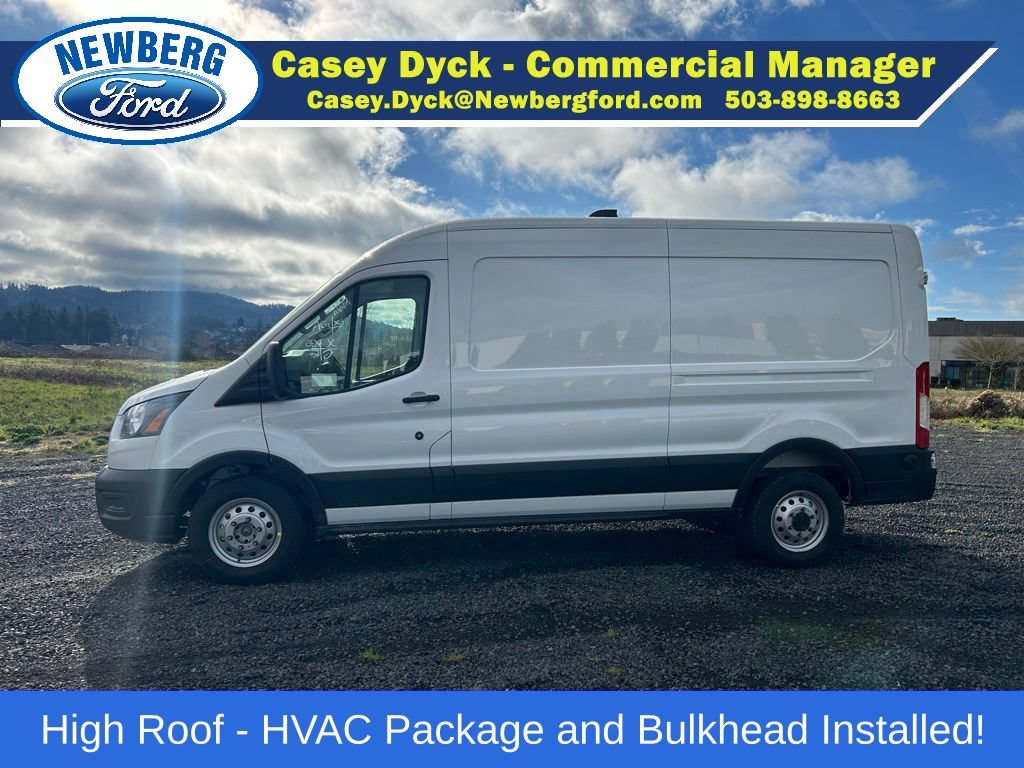 New 2026 Ford Transit 350 148 Medium Roof AWD w/ HVAC Trade Package