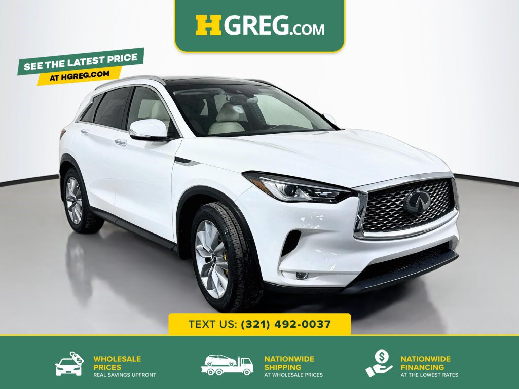 Used 2022 INFINITI QX50 Luxe FWD image 1