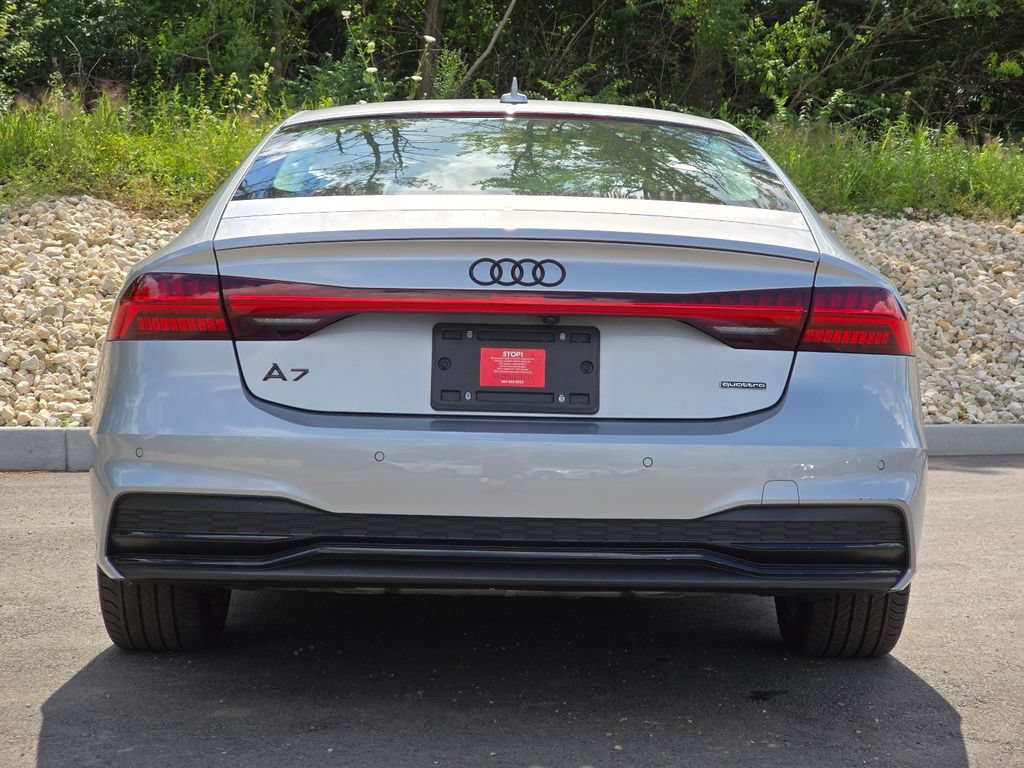 Certified 2023 Audi A7 3.0T Prestige w/ S Line Black Optic Package AWD/4WD image 5