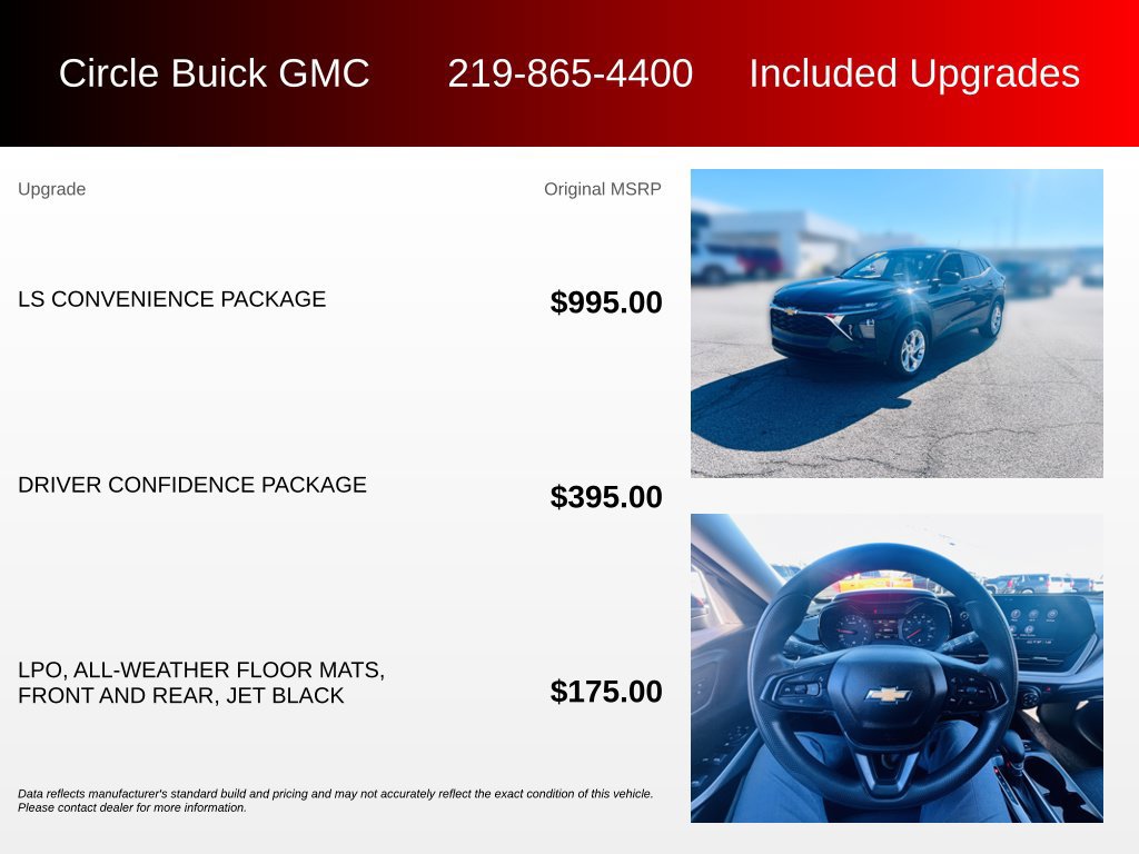 Used 2024 Chevrolet Trax LS w/ LS Convenience Package FWD image 3