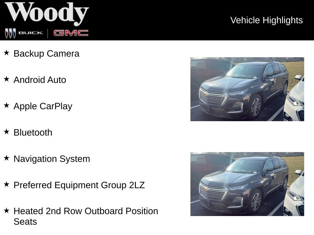 Certified 2023 Chevrolet Traverse High Country image 3
