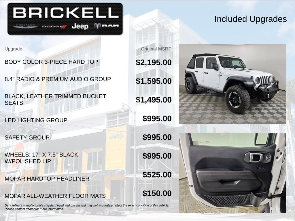 Used 2019 Jeep Wrangler Unlimited Rubicon AWD/4WD image 5