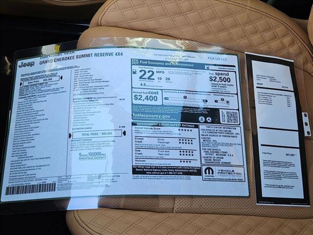 New 2025 Jeep Grand Cherokee Summit image 18