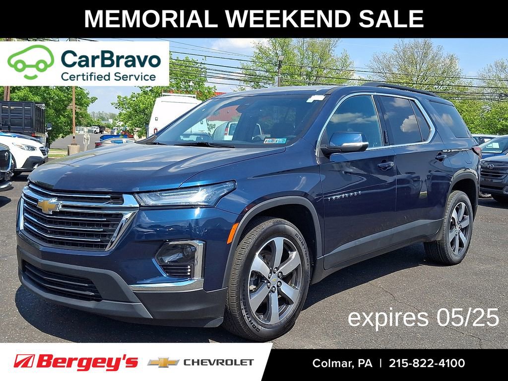 Certified 2023 Chevrolet Traverse LT w/ LT Premium Package