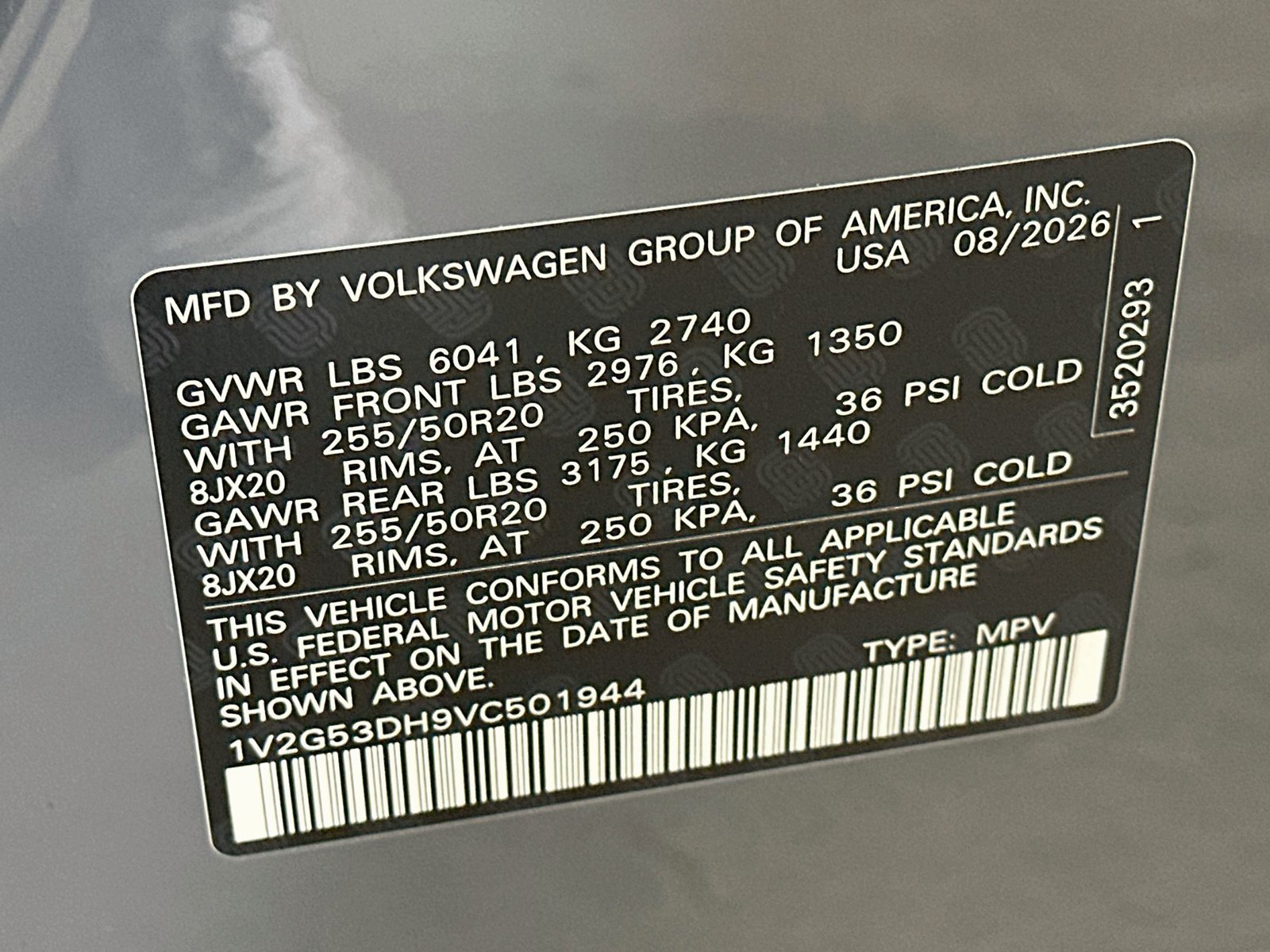 New 2027 Volkswagen Atlas SE AWD/4WD image 48