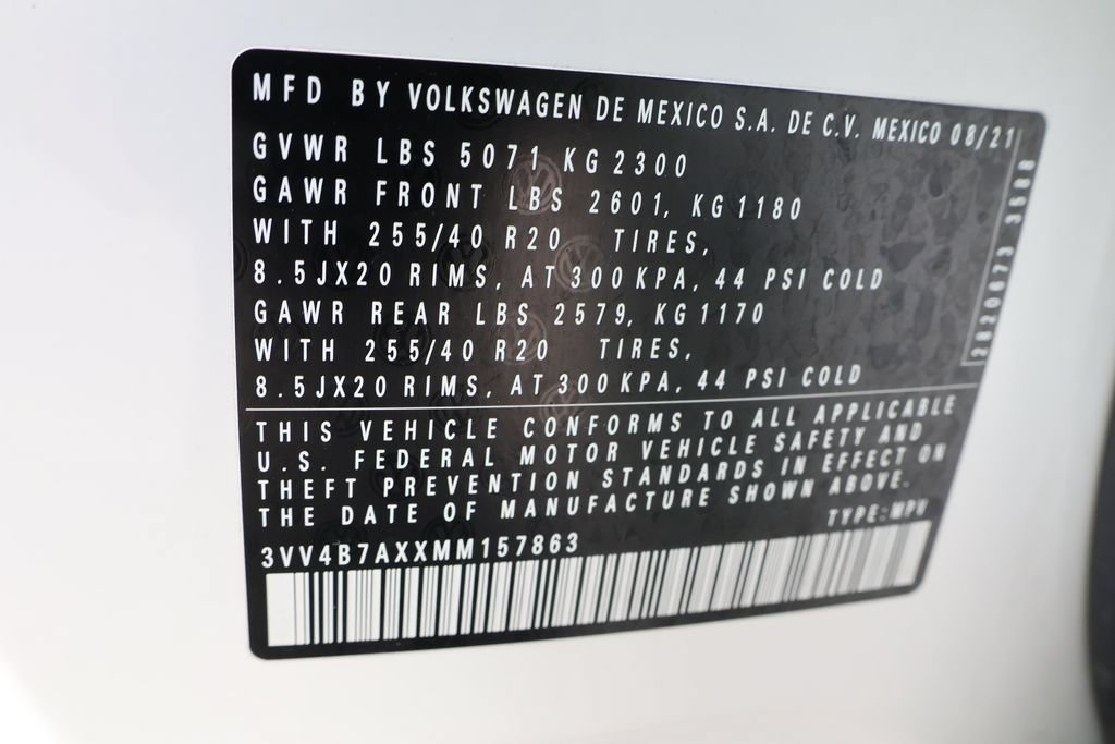 Used 2021 Volkswagen Tiguan SEL Premium R-Line AWD/4WD image 43