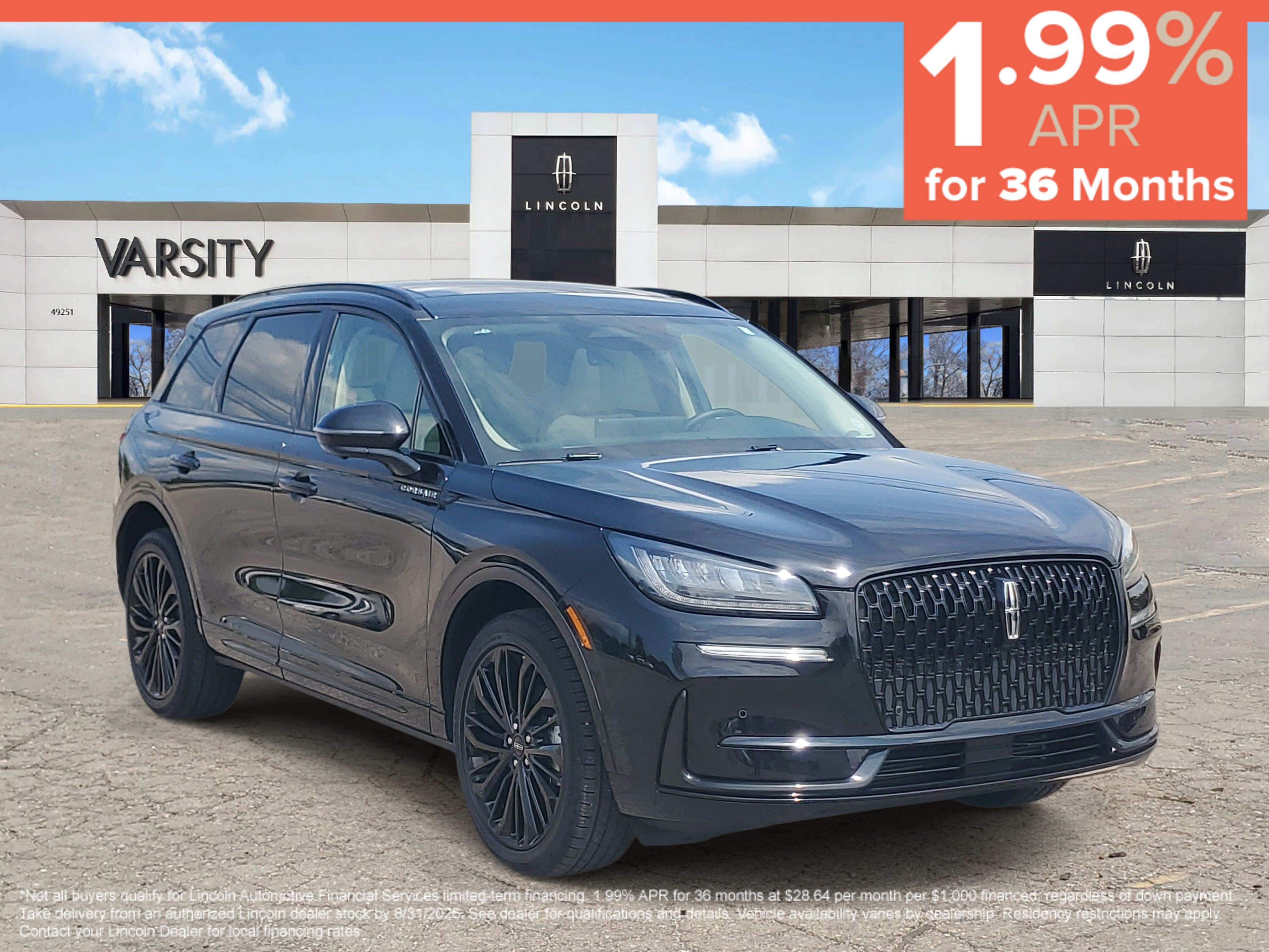 Certified 2025 Lincoln Corsair AWD w/ Equipment Group 101A