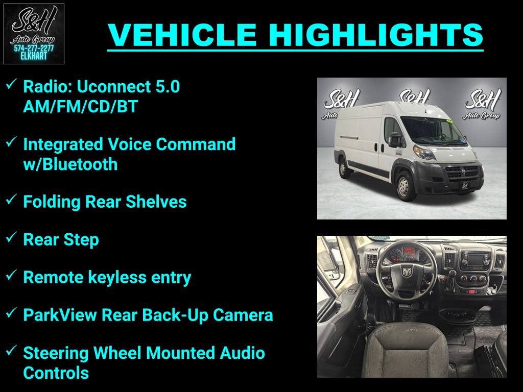 Used 2015 RAM ProMaster 2500 w/ Interior Convenience Group image 3