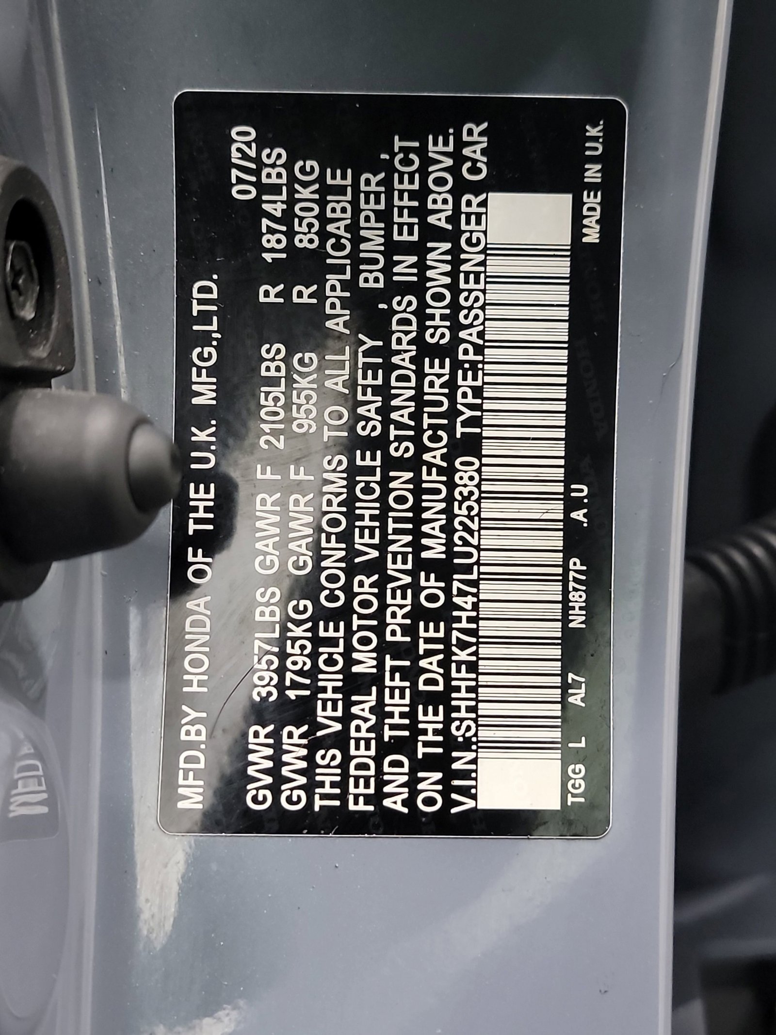 Used 2020 Honda Civic Sport image 32