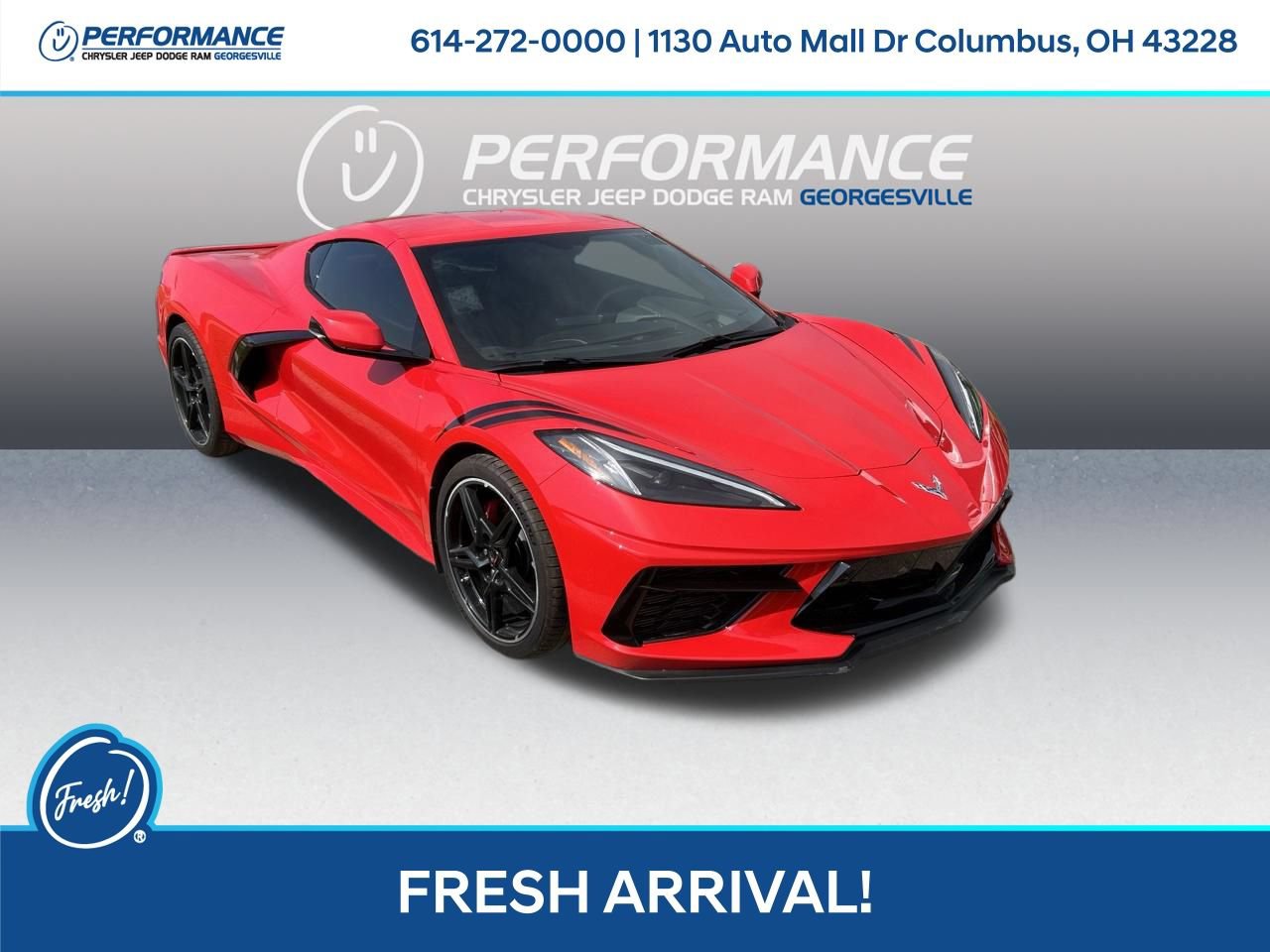 Used 2023 Chevrolet Corvette Stingray Premium Cpe w/ Chrome Exterior Badge Package