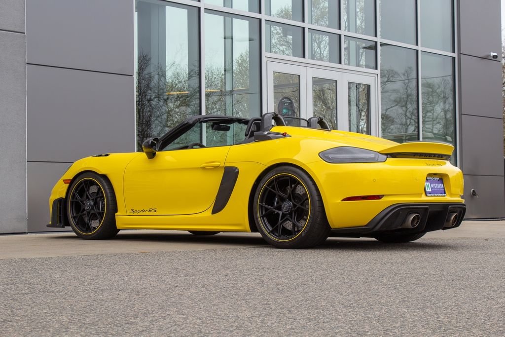 Used 2024 Porsche 718 Boxster Spyder RS w/ Weissach Package RWD image 9