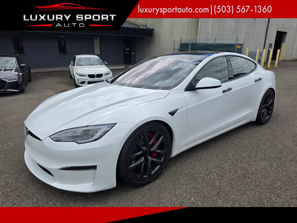 Used 2024 Tesla Model S Plaid AWD/4WD image 1
