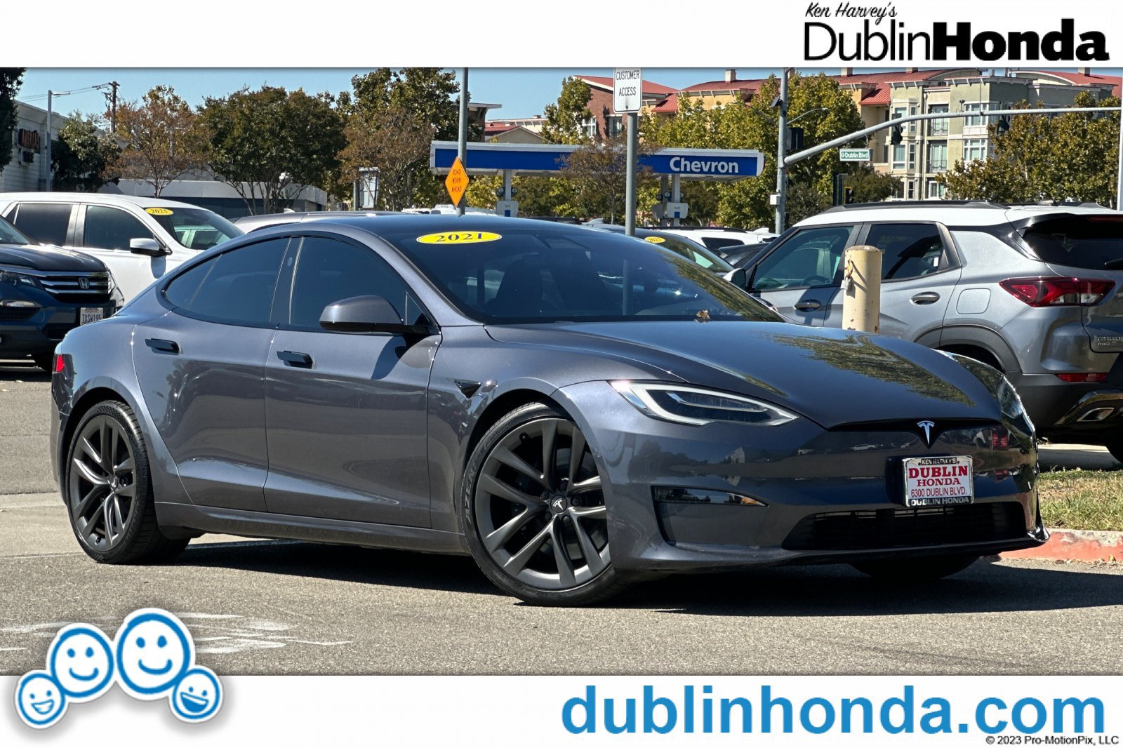 Used 2021 Tesla Model S Plaid AWD/4WD image 1