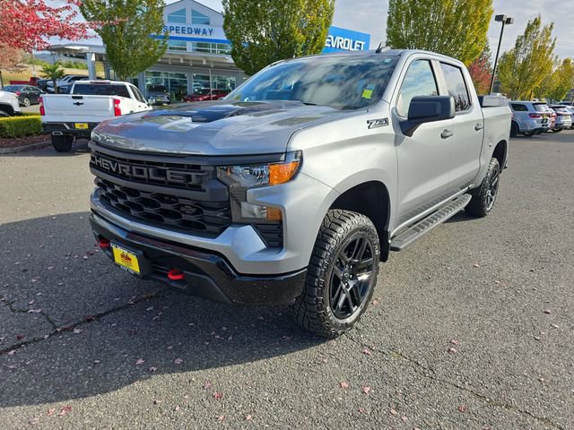 Certified 2024 Chevrolet Silverado 1500 Custom Trail Boss w/ LPO, Dark Essentials Package
