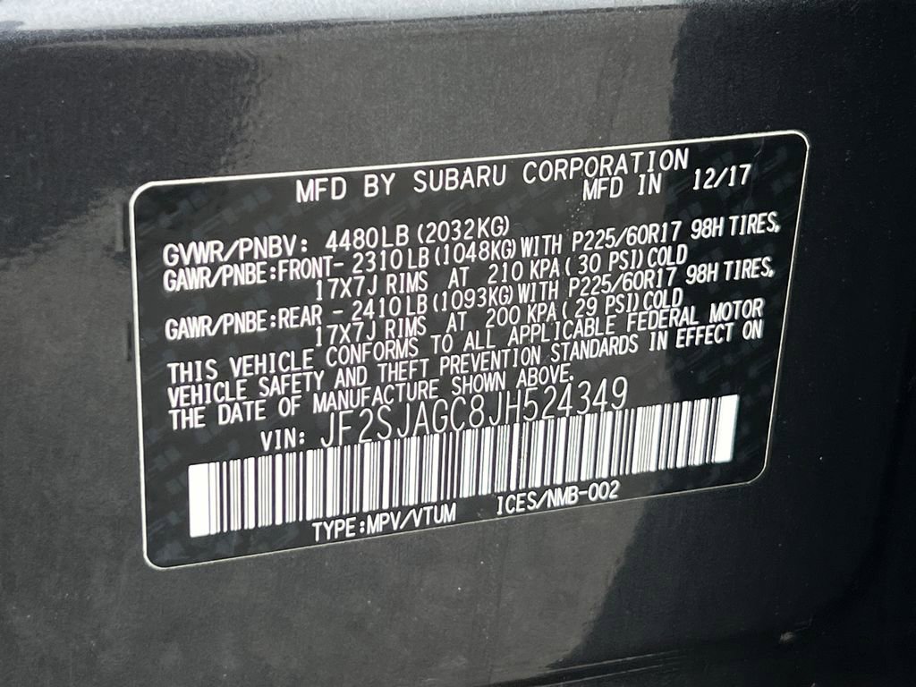 Used 2018 Subaru Forester 2.5i Premium image 33