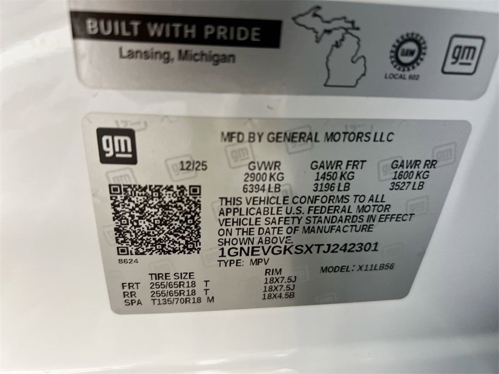 New 2026 Chevrolet Traverse LT w/ Driver Confidence Package image 28