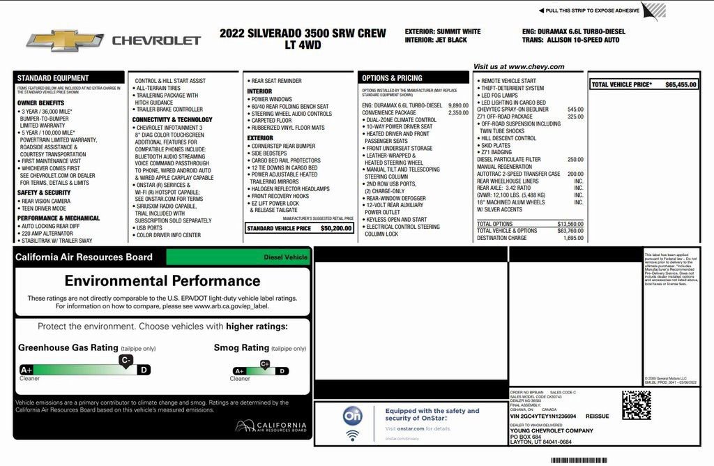 Used 2022 Chevrolet Silverado 3500 LT w/ Convenience Package image 4