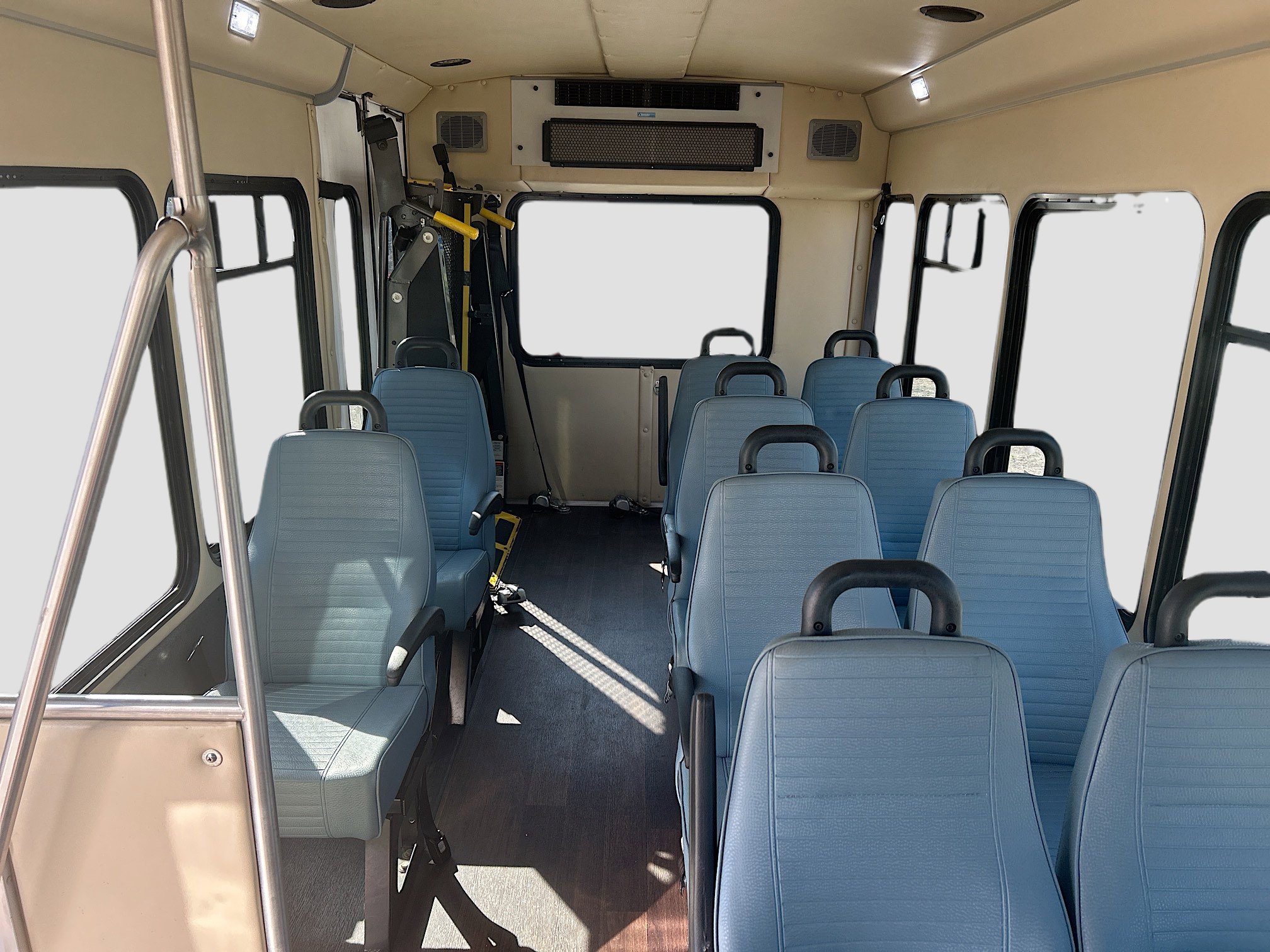 Used 2019 Ford Transit 350 156 DRW w/ Shuttle Bus Prep Package RWD image 24