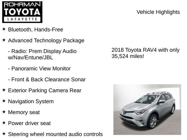 Used 2018 Toyota RAV4 Limited image 7