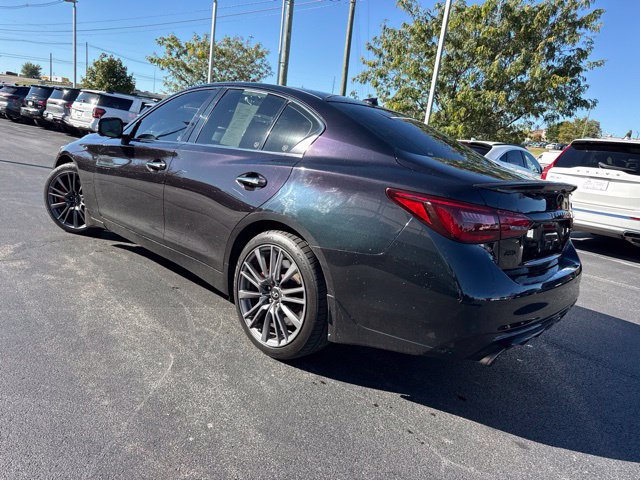 Used 2023 INFINITI Q50 Red Sport 400 w/ Black Opal Edition AWD/4WD image 11