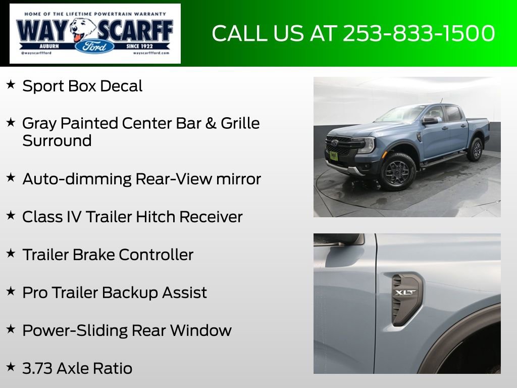 New 2025 Ford Ranger XLT w/ Advanced Towing Package image 25