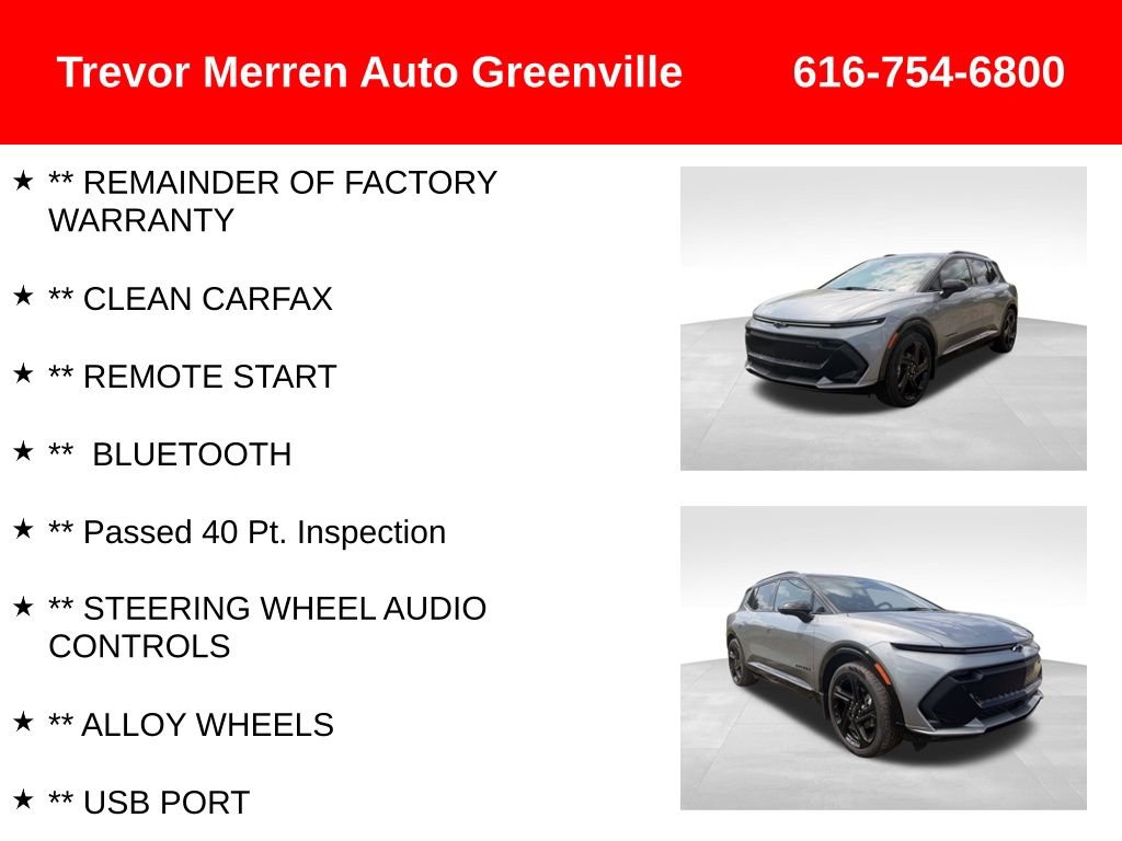 Used 2024 Chevrolet Equinox EV RS FWD image 8
