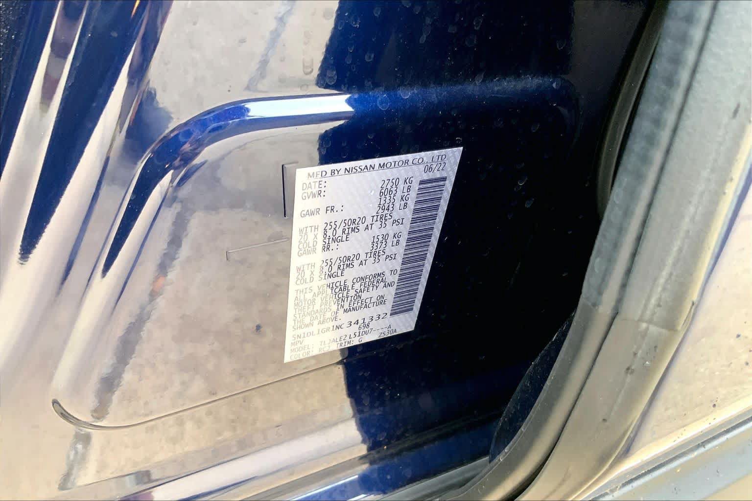 Used 2022 INFINITI QX60 Sensory w/ Cargo Package FWD image 33