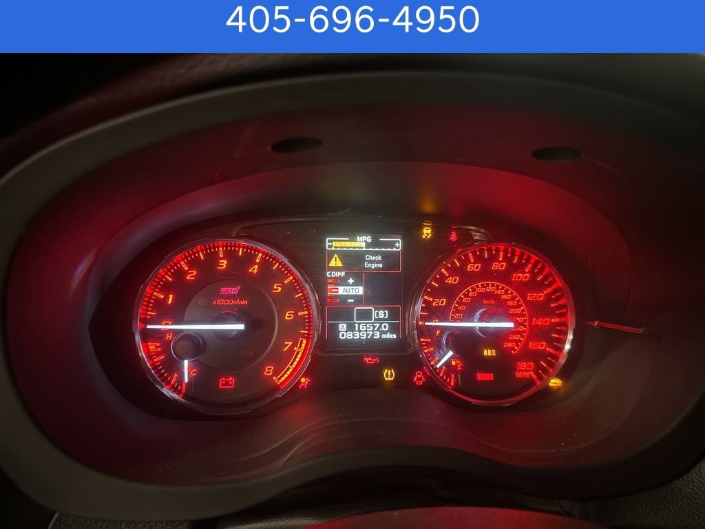 Used 2016 Subaru WRX STI w/ Popular Package #1 AWD/4WD image 7