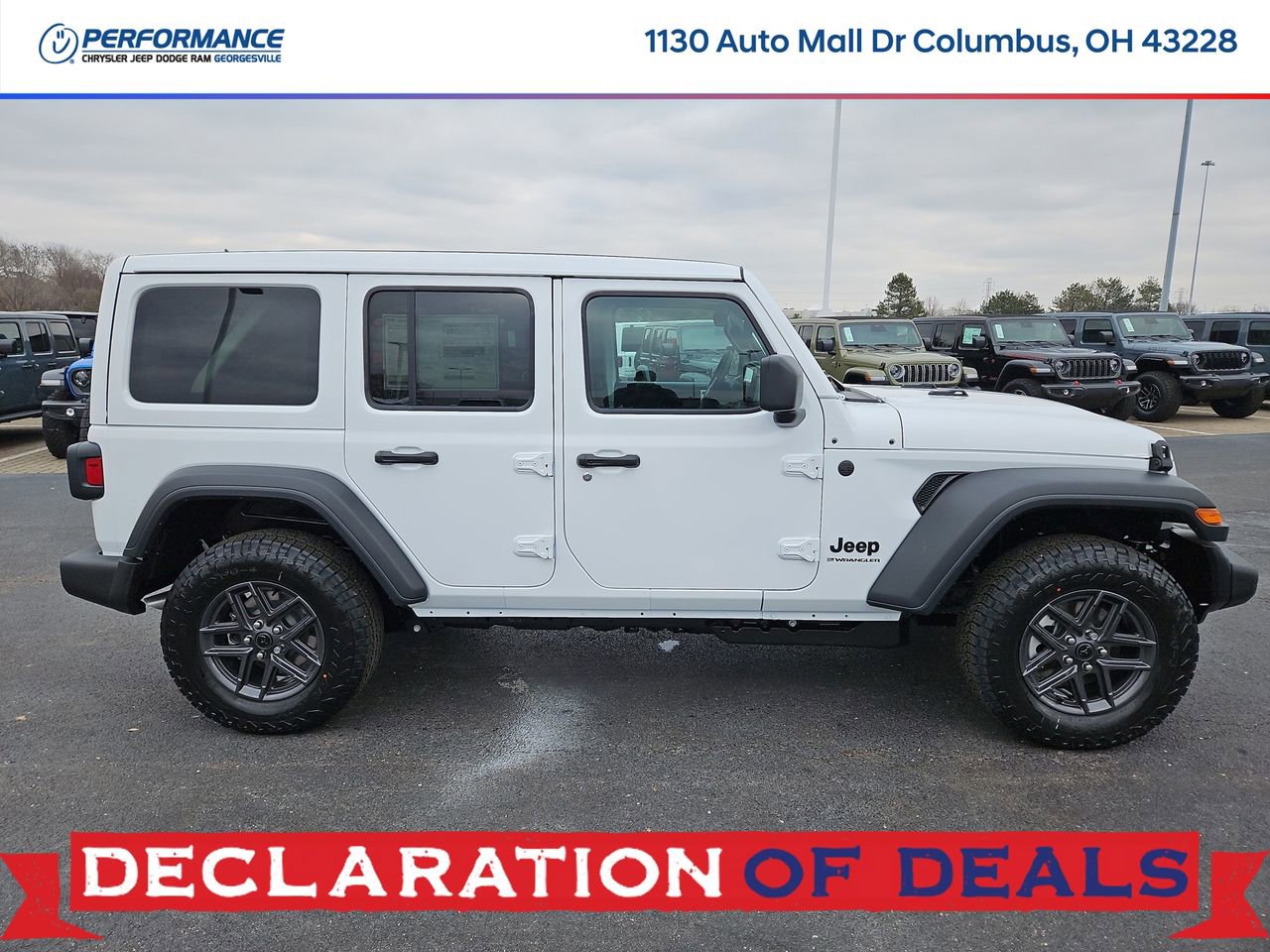 New 2026 Jeep Wrangler Unlimited Sport AWD/4WD image 8
