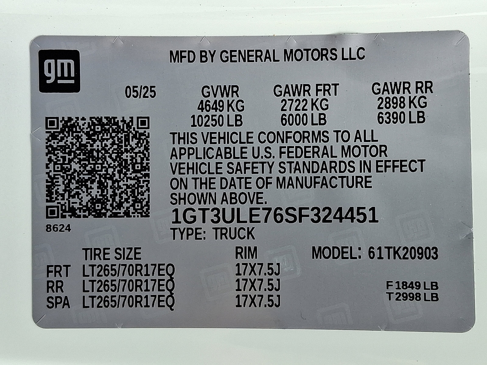 New 2025 GMC Sierra 2500 Pro w/ Convenience Package image 11