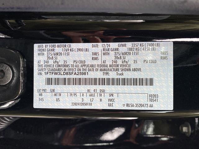 New 2025 Ford F150 XLT w/ Equipment Group 303A High image 38