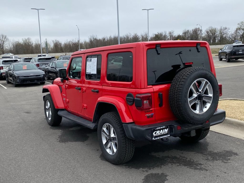 Used 2021 Jeep Wrangler Unlimited Sahara w/ Cold Weather Group AWD/4WD image 5