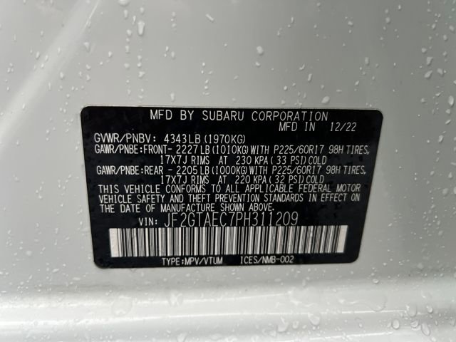 Used 2023 Subaru Crosstrek 2.0i Premium image 18