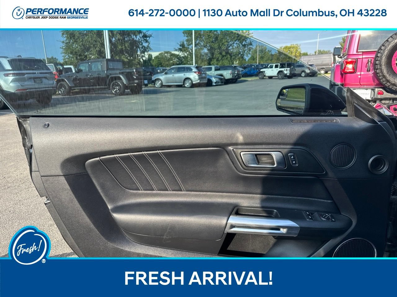 Used 2018 Ford Mustang Premium w/ Black Accent Package RWD image 11