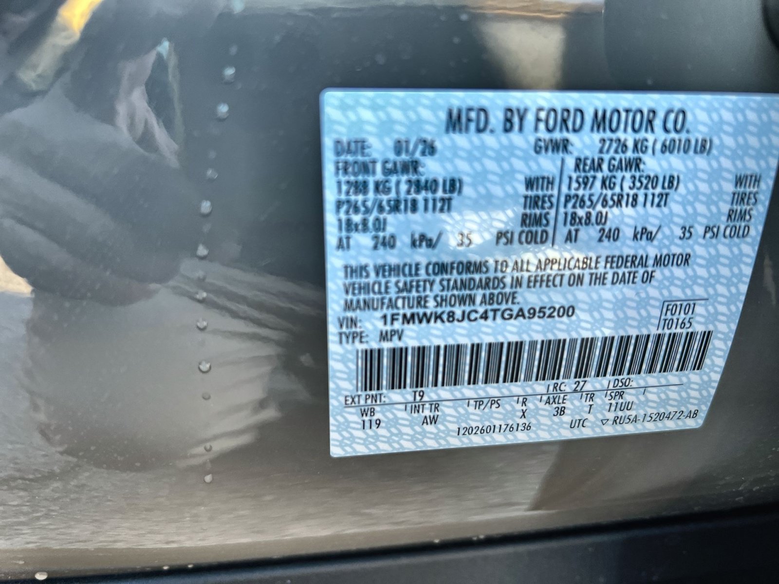 New 2026 Ford Explorer Tremor w/ Tremor Ultimate Package AWD/4WD image 72