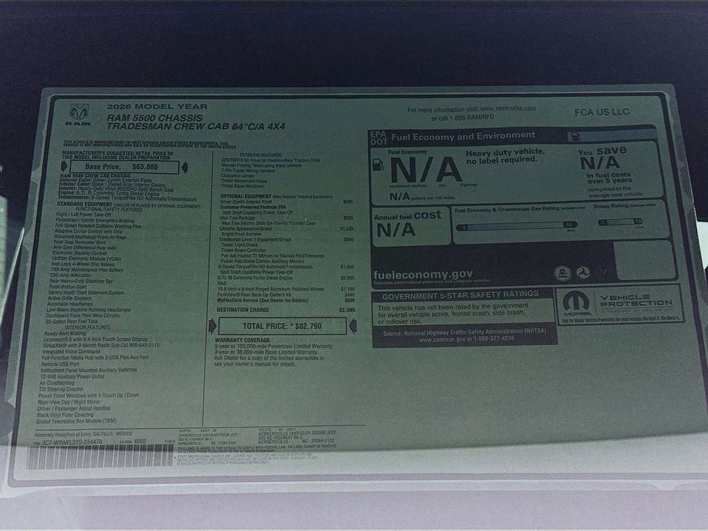 New 2026 RAM 5500 Tradesman w/ Chrome Appearance Group image 21