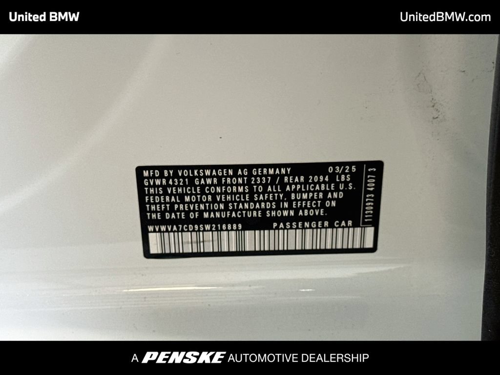 Used 2025 Volkswagen GTI Autobahn FWD image 22