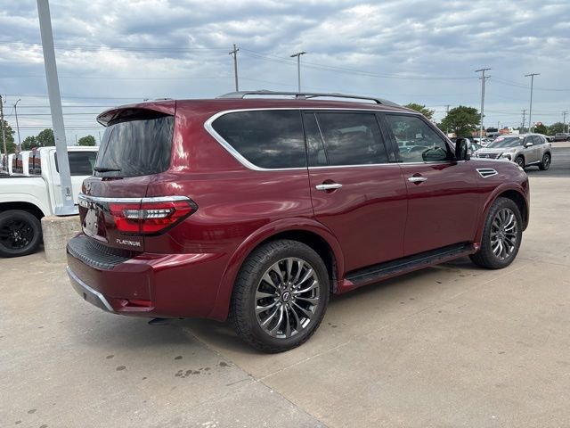 Used 2023 Nissan Armada Platinum w/ Captain's Chairs Package AWD/4WD image 3