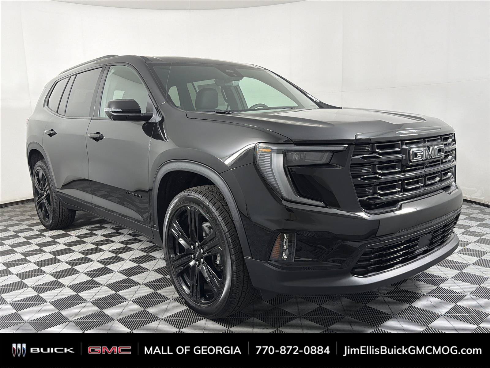 New 2026 GMC Acadia Elevation w/ Black Edition