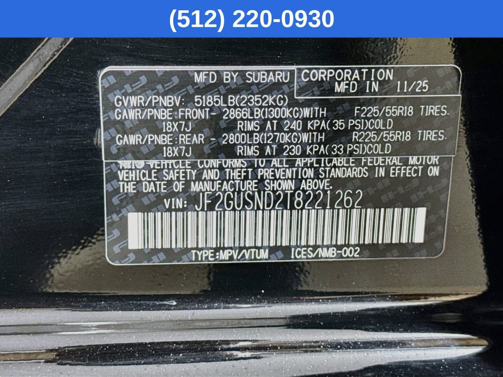 Certified 2026 Subaru Crosstrek 2.5i Limited w/ Crosstrek Mirror Package AWD/4WD image 40
