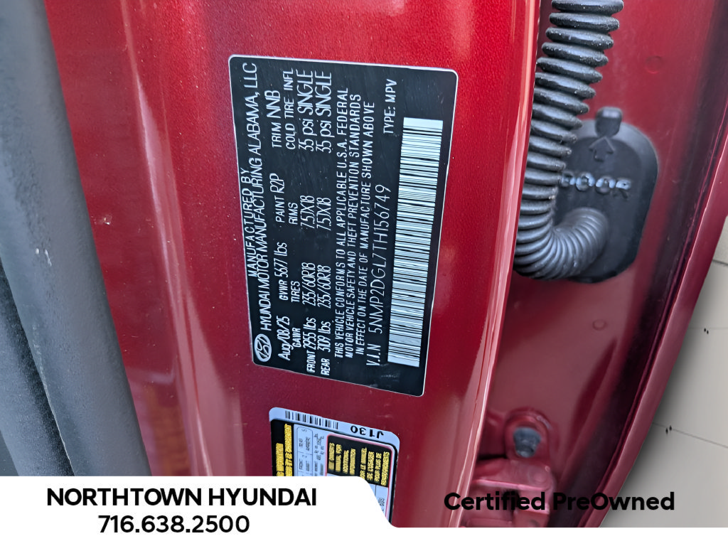 Certified 2026 Hyundai Santa Fe SEL AWD/4WD image 38