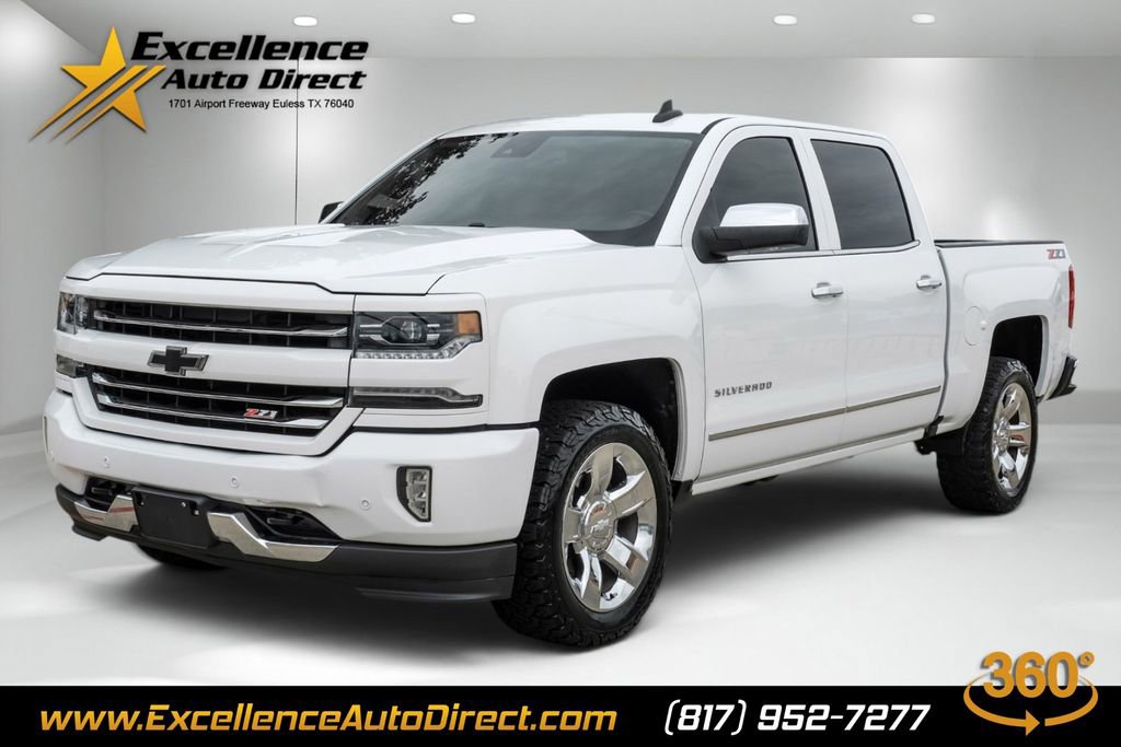 Used 2018 Chevrolet Silverado 1500 LTZ Z71 w/ LTZ Plus Package AWD/4WD image 1
